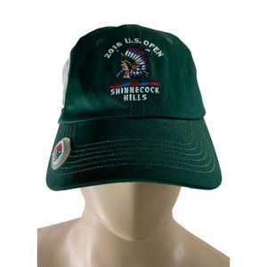 NWOT USGA 2018 US Open Shinnecock Hills NY Green Logo Golf Hat W/Ball Marker